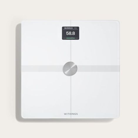 Withings Body SMART WLAN- Körperwaage, weiß