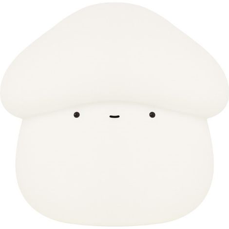 Lampe de chevet champignon mignonne rechargeable avec contrôle tactile, lumière douce pour chambre bébé allaitement et décoration chambre (1/5)