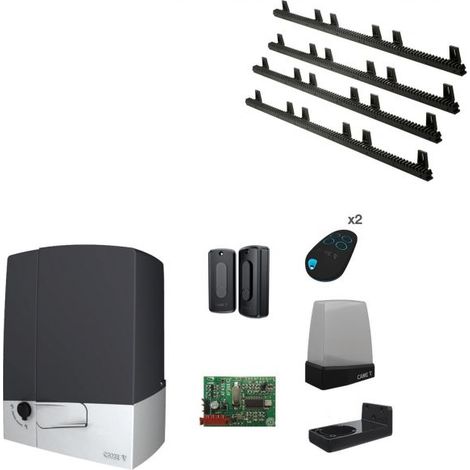 Came kit BXV cancelli scorrevoli fino a 14M e 400Kg + 4 MT Cremagliera - 8K01MS-003