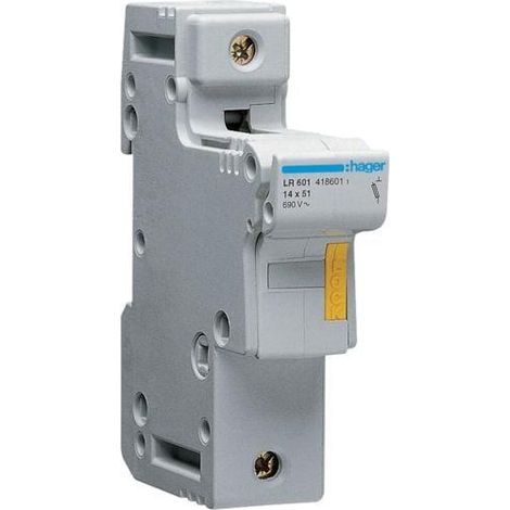 Zylindersicherungsschalter 1P 14x51mm LR601