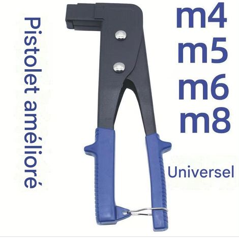 Pince à cheville (M4 M5 M6) - Fixation Murale Usage Fréquent - Pince à Expansion pour Chevilles - Boîte (5001537) (1/5)