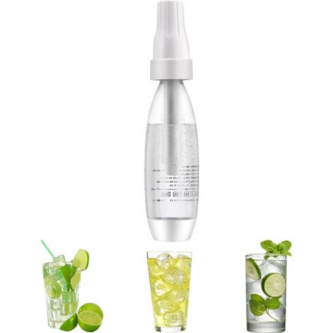 Máquina casera para hacer agua con gas – Botella de PET, 520 g – Ideal para fiestas y restaurantes (1/5)
