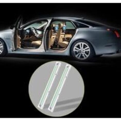 Lot de 4 Barre lumineuse LED,DC 12-80V lampe voiture intérieur Lampe de Placard lampe/universel d'éclairage Cabinet/Voiture,Camion,Véhicule,Camping Car,Bateau,Plafonnier (108 LEDS) (1/4)