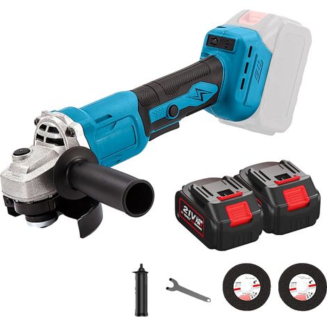 Smerigliatrice angolare, motore brushless, 3 velocità, spina batteria EU-2, EU (1/2)