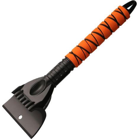 Ice scraper for cars, windshield scraper for winter, efficient and safe windshield scraper with ergonomic foam handle, durable car scraper accessory (1/5)