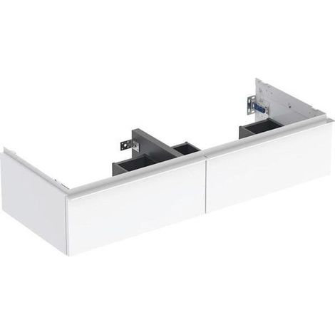 Geberit iCon Unterschrank für Doppelwaschtisch, 2 Schubladen, (1/5)