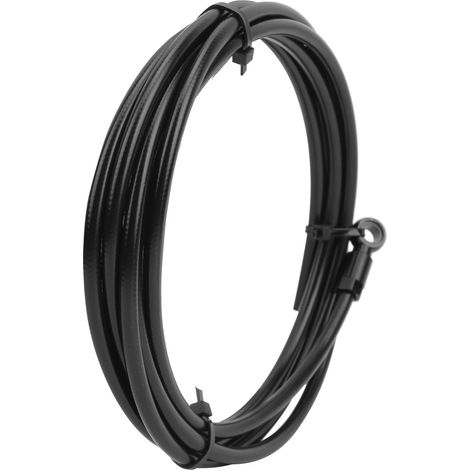 Kit de durite de frein à disque hydraulique sécable de 2 m pour VTT SLX/XT/XTR (noir) (1/5)