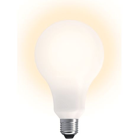 Ampoule déco éclairante opaline, culot E27, 12W cons. (100W eq.), blanc neutre (4000K) (1/5)