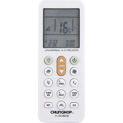 Télécommande universelle LCD pour climatiseur CHUNGHOP K-2080E (1/3)
