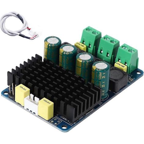 Carte d'amplificateur numérique haute puissance 2 canaux 2 x 100 W, alimentation CC 8-32 V, TDA7498 (1/5)