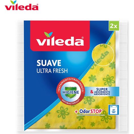Panno Ultrafresh Morbido Giallo 161146 Vileda