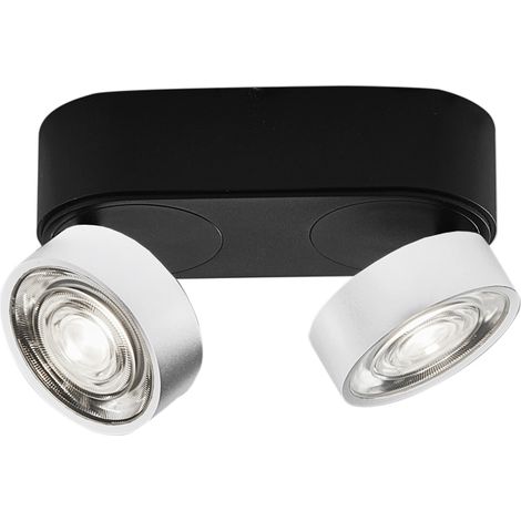 Applique/Plafoniera LED serie HOLE 13W 3000K CRI90 Nero/Bianco - Illuminazione Interni Alta Efficienza - Rossini Illuminazione (1/5)