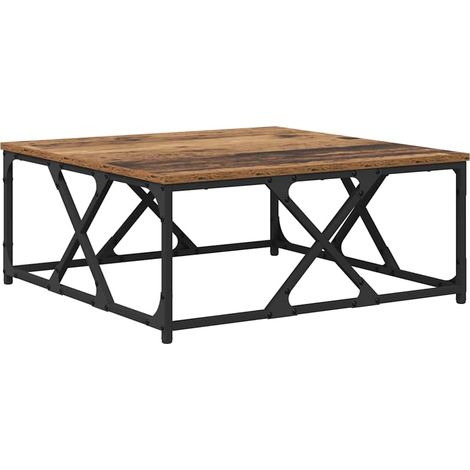Maison Exclusive - Couchtisch Altholz 70 x 70 x 30 cm Holzwerksto