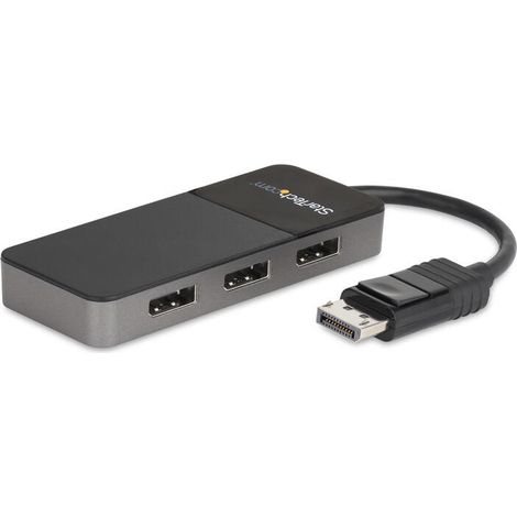 Startech Hub MST USB-C a 4x DisplayPort 1.4 Negro (1/4)