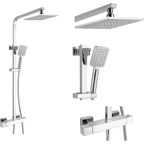 Colonne de douche thermostatique SENO avec technologie KeepCool®