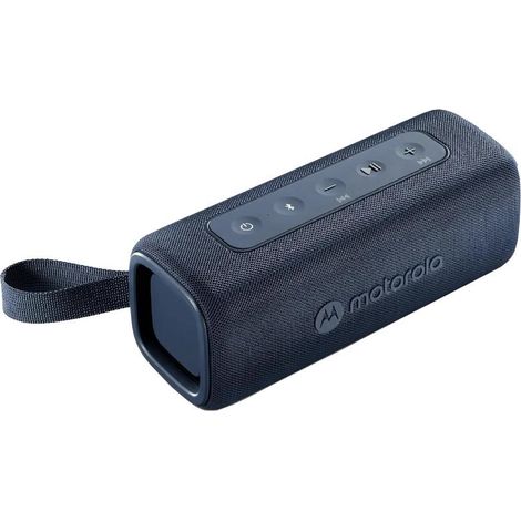 Motorola Sound - Kabelloser Bluetooth-Lautsprecher ROKR 600 - Leistungsstarker Sound de 30W, wasser- und staubbeständig, Broadcast-Funktion zum Anschluss von 20+ Lautsprechern, 6 Stunden de Wiedergabe