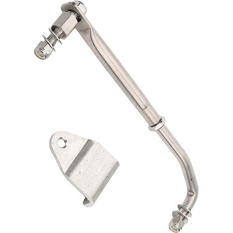 Levier de direction pour moteur hors-bord, guide de direction renforcé, tige réglable, biellette de connexion pour moteurs de bateaux de 15 à 200 ch (1/4)