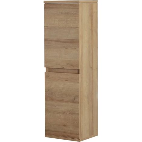 Pensile bagno sospeso 112 cm rovere africa con ante soft-close Kleo