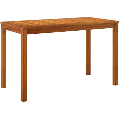 Tavolo da Giardino Tavolino da Giardino 110x55x67 cm Legno Massello d'Acacia (1/4)