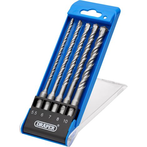 Draper 12427 SDS Plus Centric Tip Drill Bit Set (5 Piece)