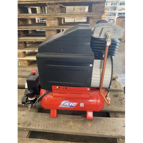 Compressore aria lubrificato 6lt 0,8hp 400v Fiac boboair gms 100 (1/5)