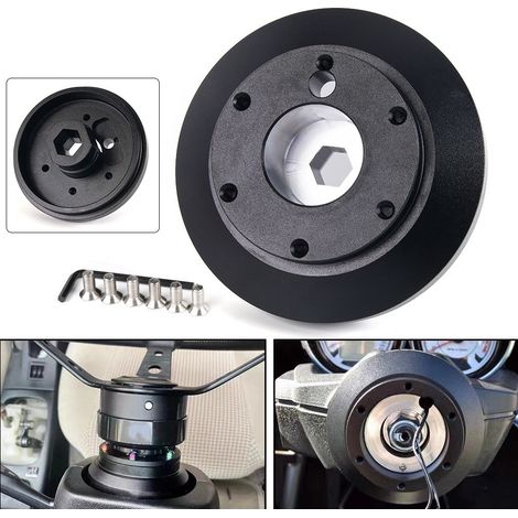 Car steering wheel base modification suitable for Mazda 3, Ford Mustang, Focus, Fiesta 175H - - (1/4)