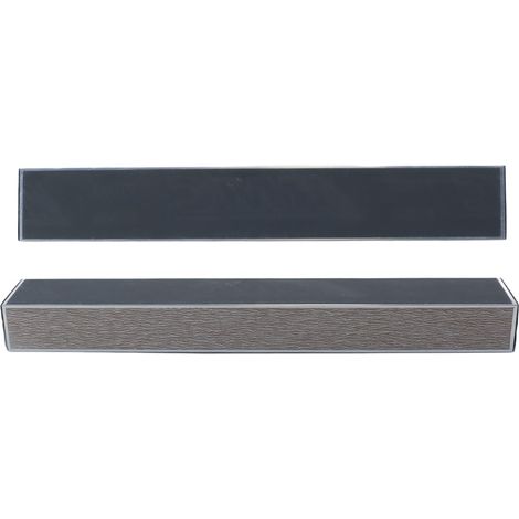 Lime à poncer pour frettes de guitare basse, filetage de touche de 250 mm, polissage des pièces avec papier de verre pré-adhésif grain 400, 600, 1000, 1200 (1/5)