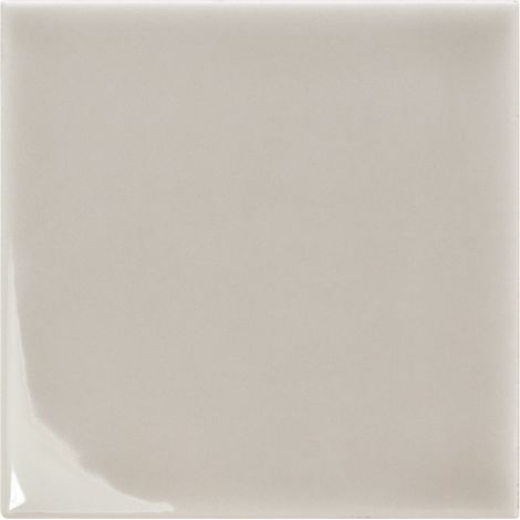 Carrelage mural faïence TWISTER Uni - 12,5x12,5 cm Greige (gris/beige) - - boîte de 0.60 m2 - Gioia Materia