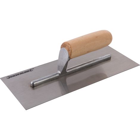 Glättekelle 280 x 120 mm mit Holzgriff