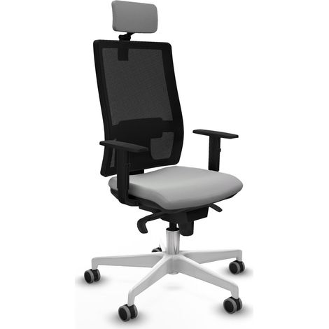 Bürostuhl piqueras y crespo Horna schwarz Mesh und Kunstleder