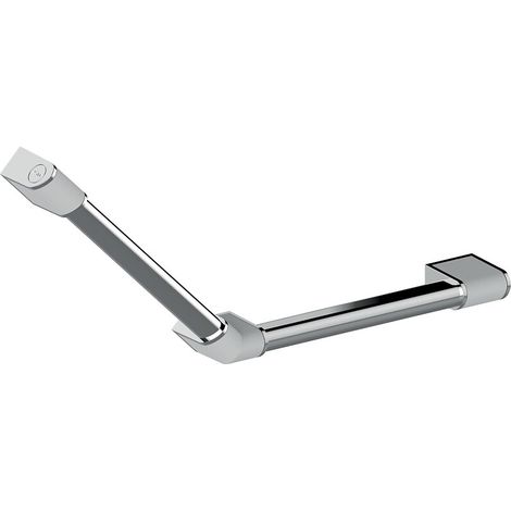 Barre d'appui coudée 135° Onyx 2 Duo blanc - AKW INTERNATIONAL