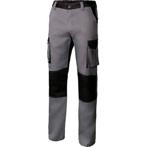 Pantalon Trabajo T44 Con Refuerzo 65% Poli 35% Alg Gr/Neg 1 (1/5)
