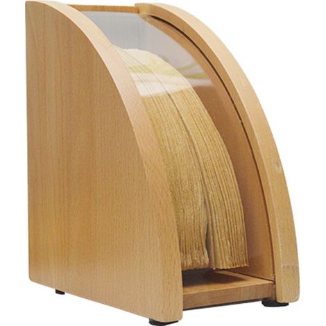 QAZQA Distributeur Papier Porte Filtre Café - Support Stockage Papier Filtre Avec Couvercle Anti-Poussière Pour Cuisine, Bar, Maison, Serviettes, Petites Cartes, Comptoir, Décoration