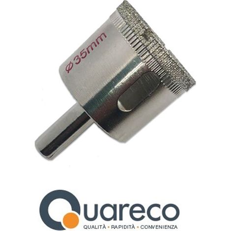 Fresa a tazza diamantata diametro 35 mm Ceramica Vetro Marmo – FRESA35 (1/3)