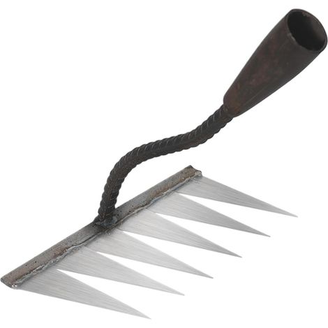 Ancinho De Ferro Reforçado, Ancinho Para Capinar, Ancinho Portátil Para Gramados E Jardins. (1/5)