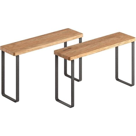METALTEX Gewürzregale York Lava 1-Etage 2er-Set