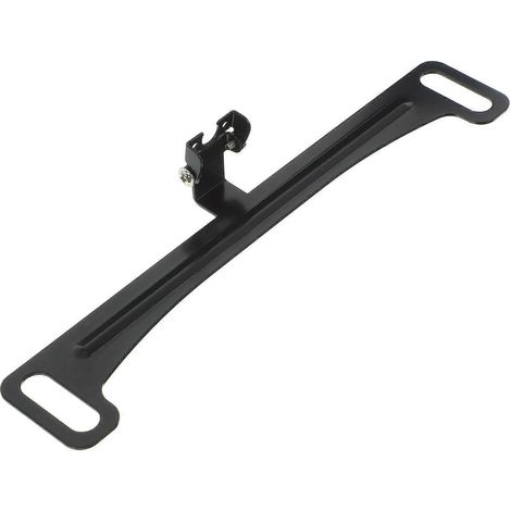 Support de caméra de recul, support de caméra embarquée, support de plaque d'immatriculation-2X3.5X19.6CM-Black (1/2)