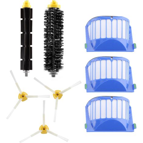 Kit de brosses et filtres pour aspirateur Roomba série 500 600 700 800 900 (1/5)