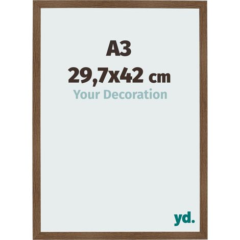 yd. - Cadre photo A3 29.7x42 - Chene Rustique - MDF - Bologna (1/5)