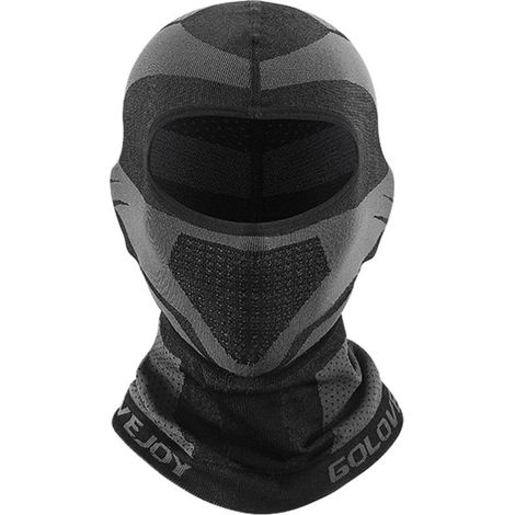 Beyamis Bonnet de ski coupe-vent thermique, cache-cou, idéal pour le ski, le snowboard et la moto (hommes et femmes) (1/5)