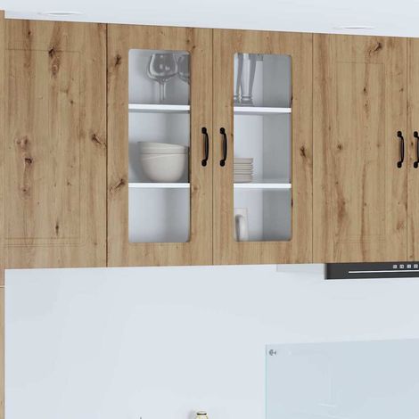 vidaXL Dishwasher Panel Kalmar Artisan Oak 80 x 31 x 80 cm