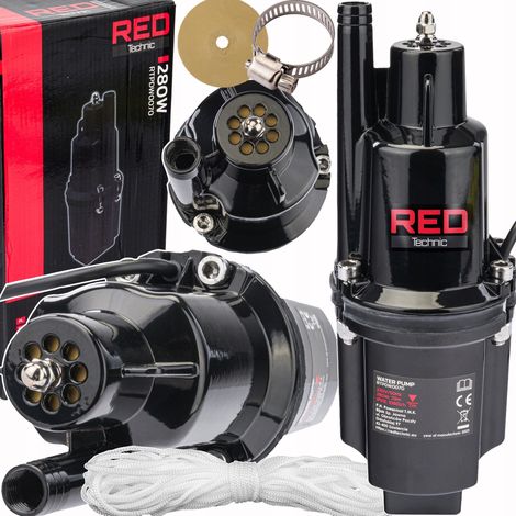 Pompe submersible RED TECHNIC 280 W 1080 l-h