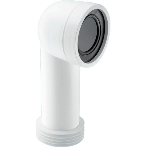 McAlpine WC-CON8 90 Degree Bend Adjustable Length Rigid WC Connector