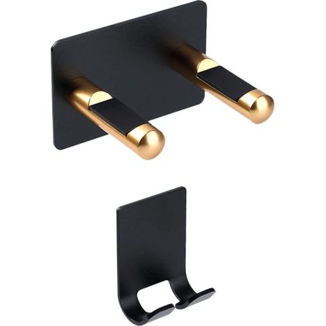 Haartrocknerhalterung, Wandhalterung aus Aluminium für Dyson-Haartrockner mit Steckerhalterung, selbstklebend und wasserdicht (1/3)