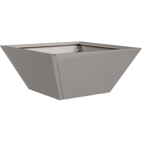 Pot de jardin,Jardinière en forme de bol Rouillé 35 x 35 x 15 cm CFW84885 (1/5)