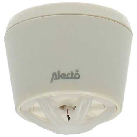 Détecteur de chaleur - ALECTO - Modèle universel - Alarme 85 dB - Batterie longue autonomie - Blanc