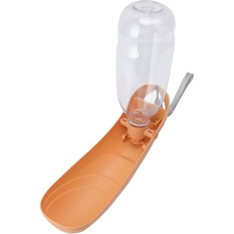 Bouteille d'eau pliable pour chien, 550 ml, distributeur de voyage portable pour animaux de compagnie (1/5)