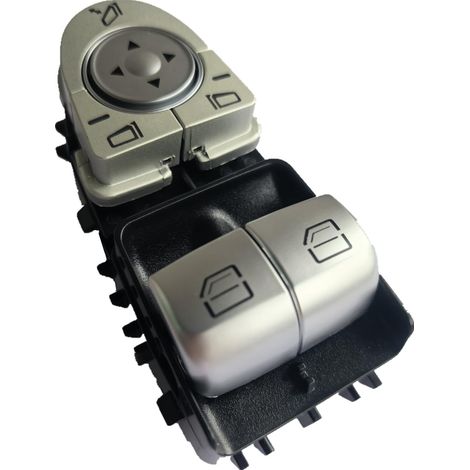 Interrupteur de Lève Vitre Bouton électrique pour Fenêtre A2059057011 A2059050302 Compatible pour C-Classe C205 Vito Mixto Tourer W447 (1/5)