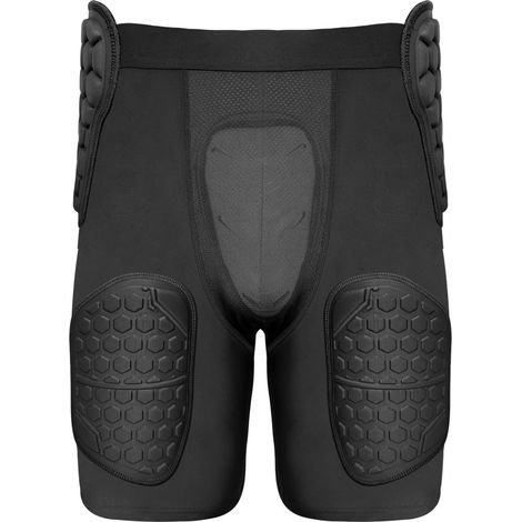 Highly Elastic Protective Compression Shorts with Padded, Breathable Shell for Recreational Competition (1/5)