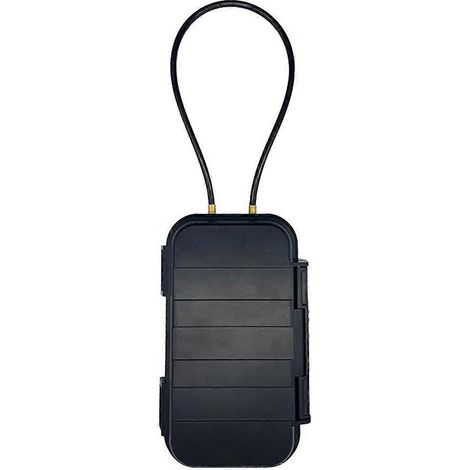 Coffre-fort de plage portable avec cadenas à combinaison à 4 chiffres -- (1/5)